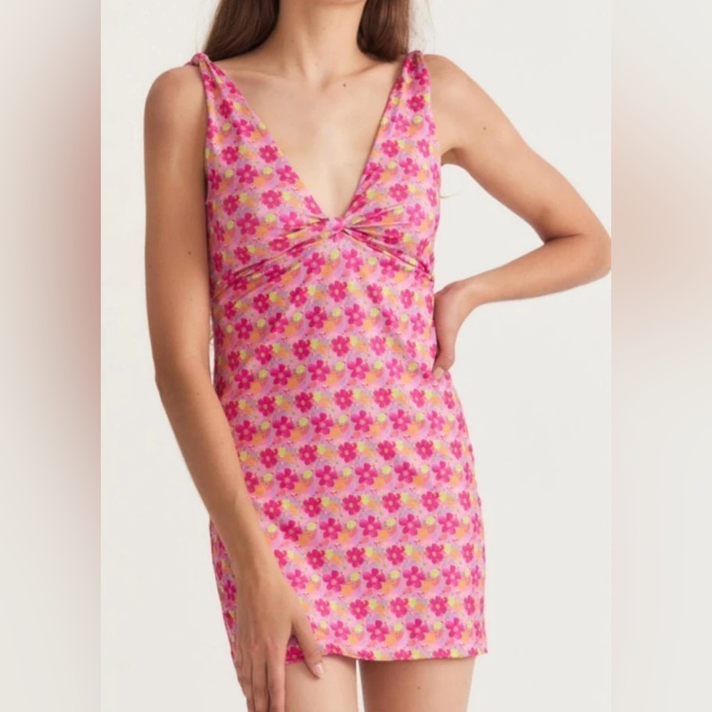 * SOLD ** LoveShackFancy Farida Cover-Up Dress In Passion Sound